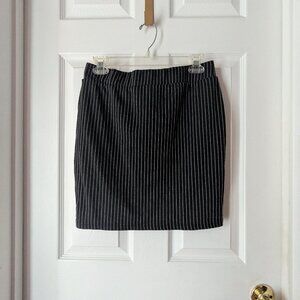 Janina mini pin stripe skirt